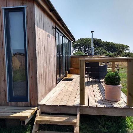 Cleeves Cabins Ailsa Luxury Lodge With Hot Tub Dalry  エクステリア 写真