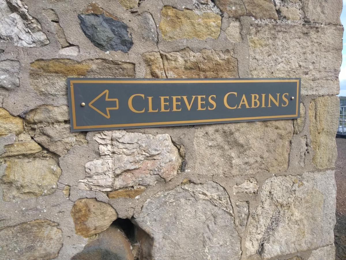 Cleeves Cabins Ailsa Luxury Lodge With Hot Tub Dalry  エクステリア 写真