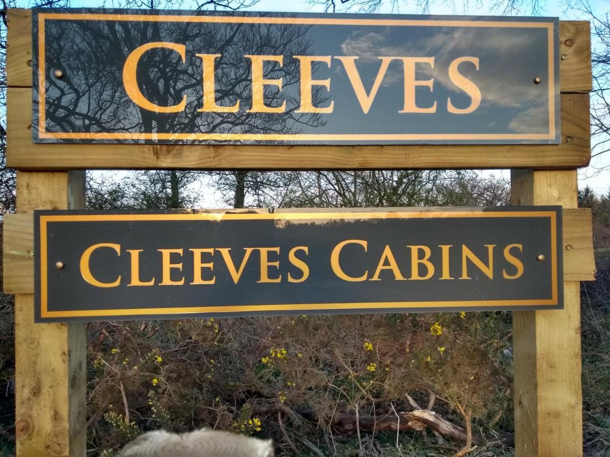 Cleeves Cabins Ailsa Luxury Lodge With Hot Tub Dalry  エクステリア 写真